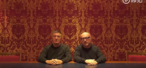 il video di scuse di dolce & gabbana alla cina